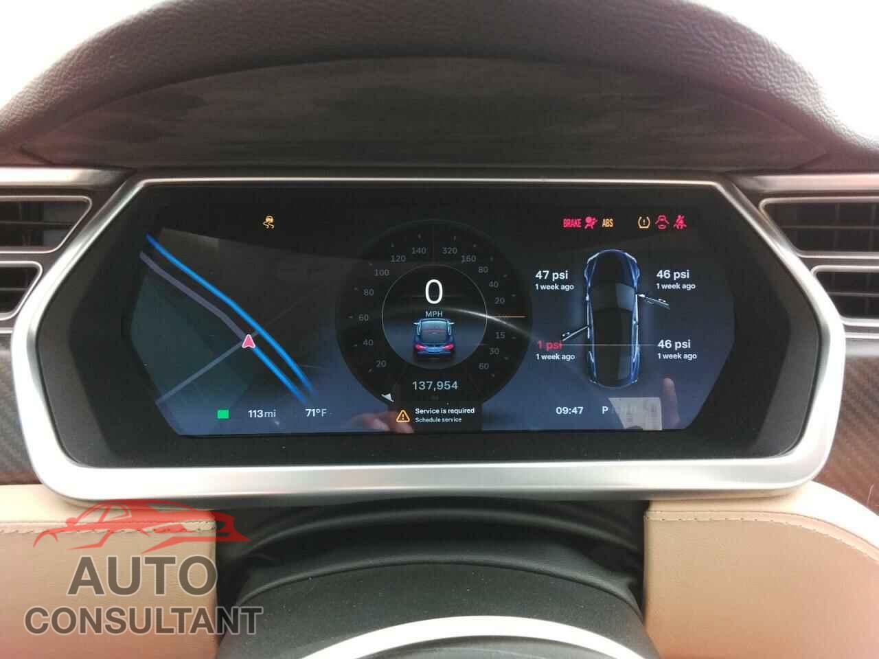 TESLA MODEL S 2013 - 5YJSA1CPXDFP21566
