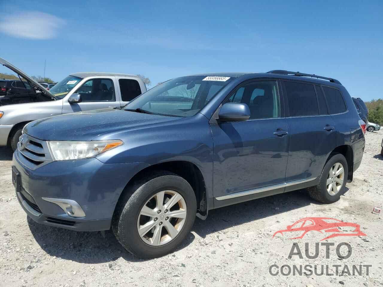 TOYOTA HIGHLANDER 2013 - 5TDBK3EH1DS258761