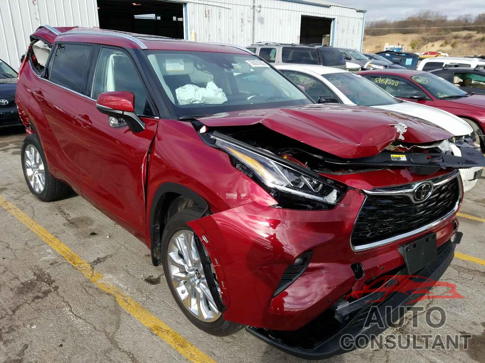 TOYOTA HIGHLANDER 2020 - 5TDDZRBH7LS028457