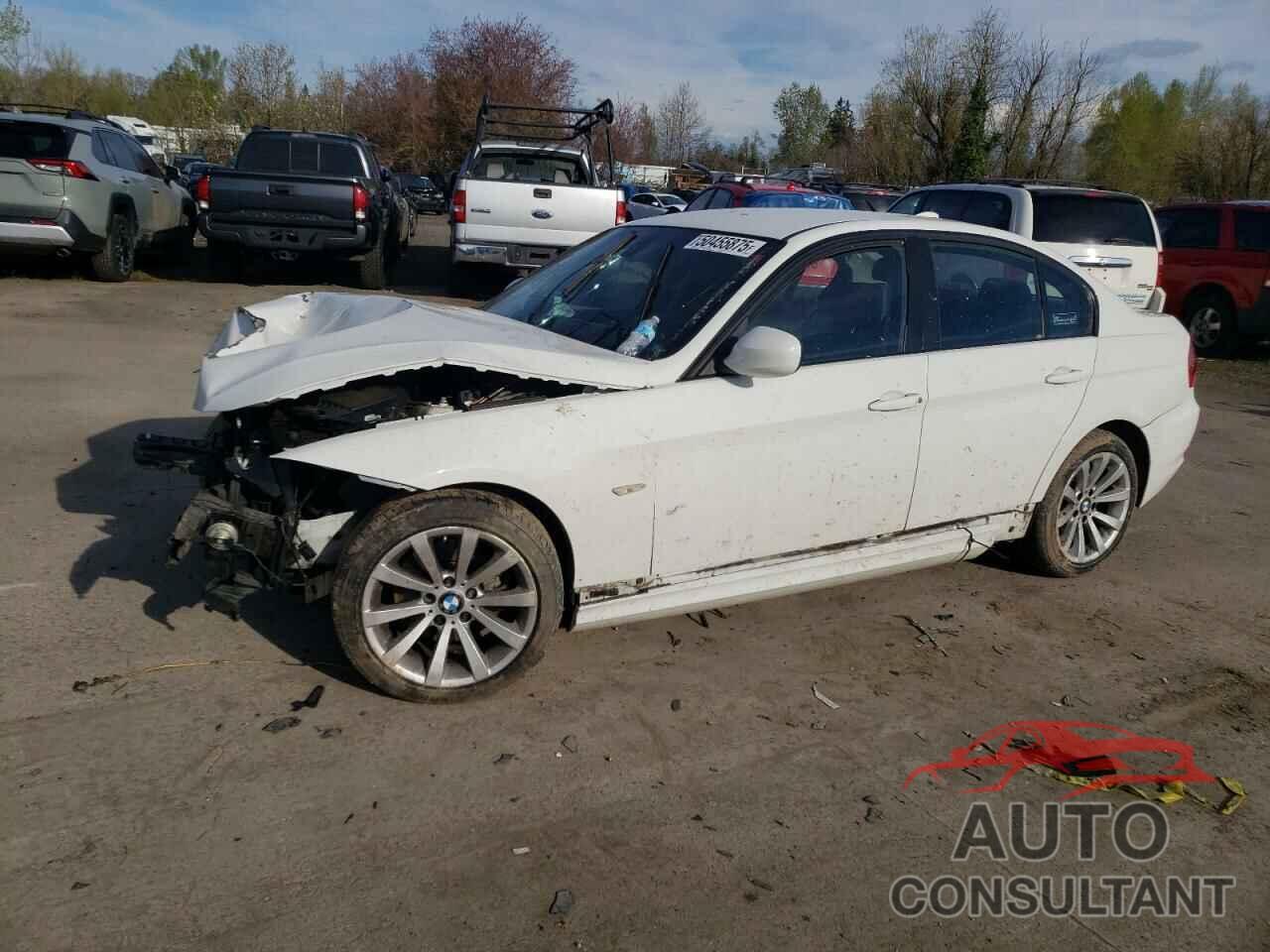 BMW 3 SERIES 2011 - WBAPH5G55BNM80836