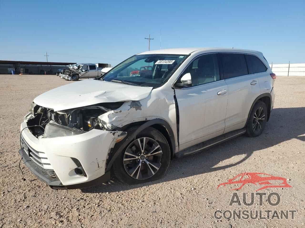 TOYOTA HIGHLANDER 2017 - 5TDZZRFH9HS216338