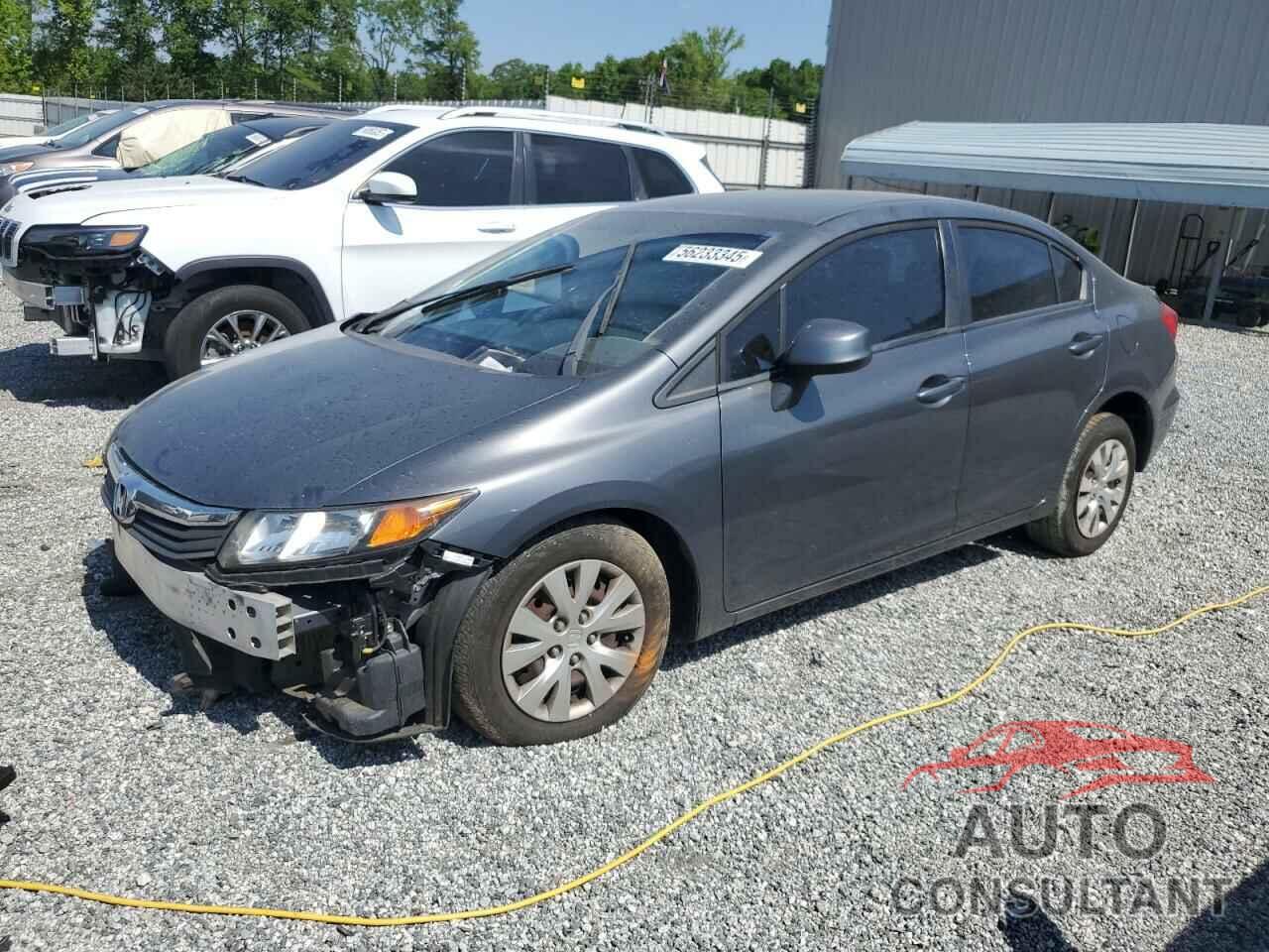 HONDA CIVIC 2012 - 19XFB2F55CE064582