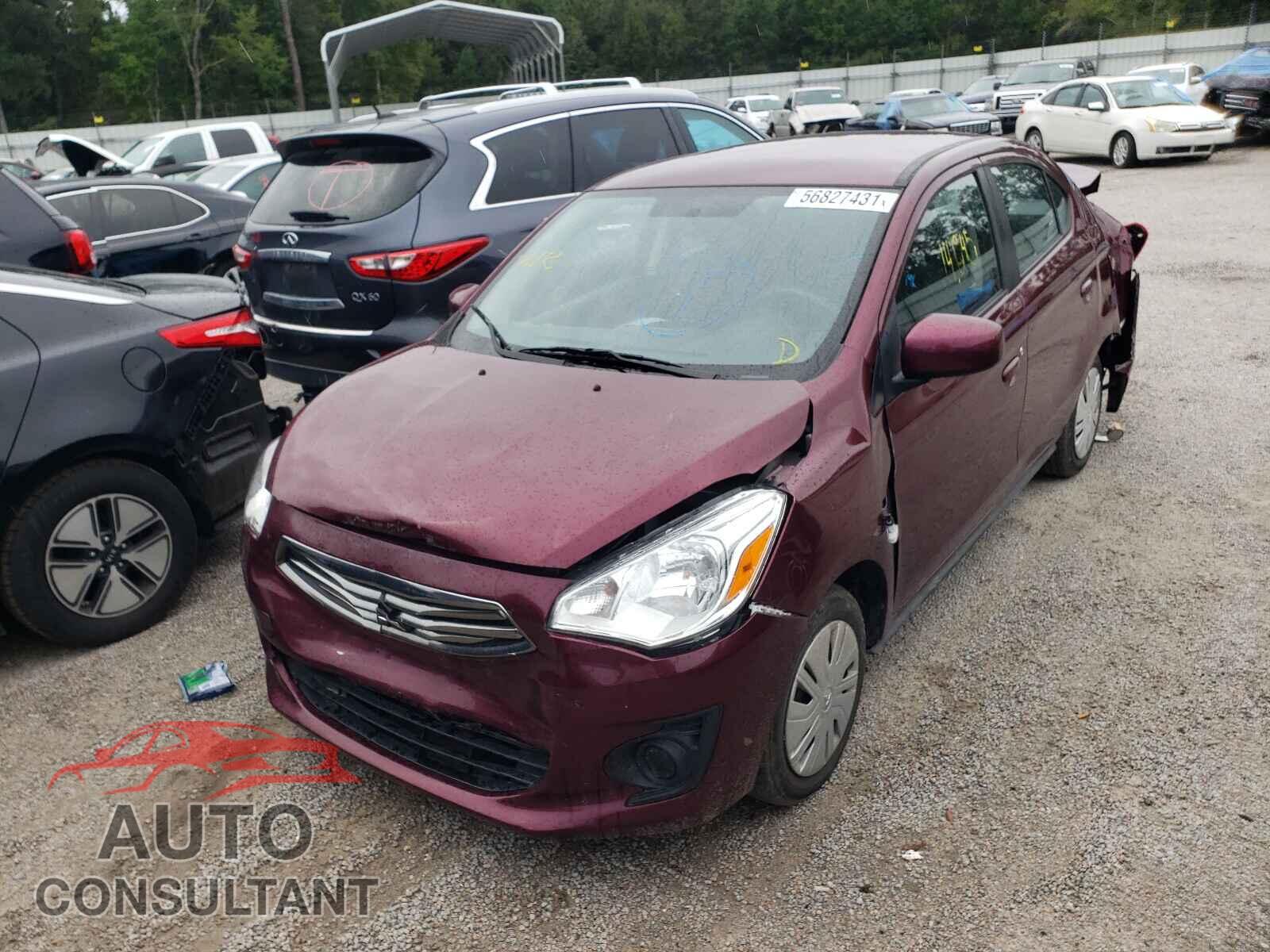 MITSUBISHI MIRAGE 2019 - ML32F3FJ8KHF06162