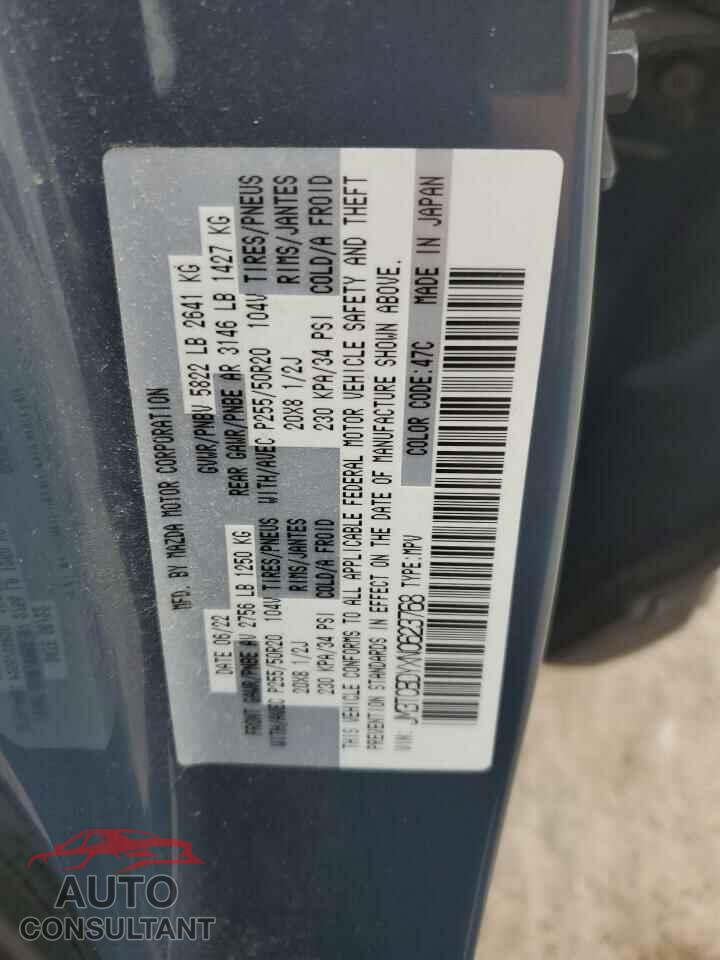 MAZDA CX-9 2022 - JM3TCBDYXN0623768