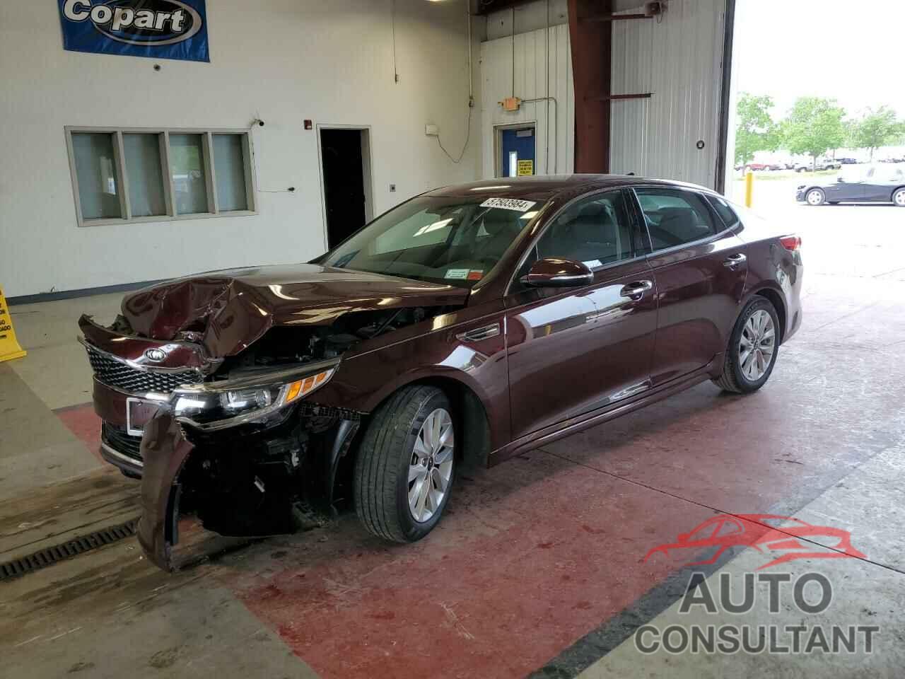 KIA OPTIMA 2018 - 5XXGU4L38JG207509