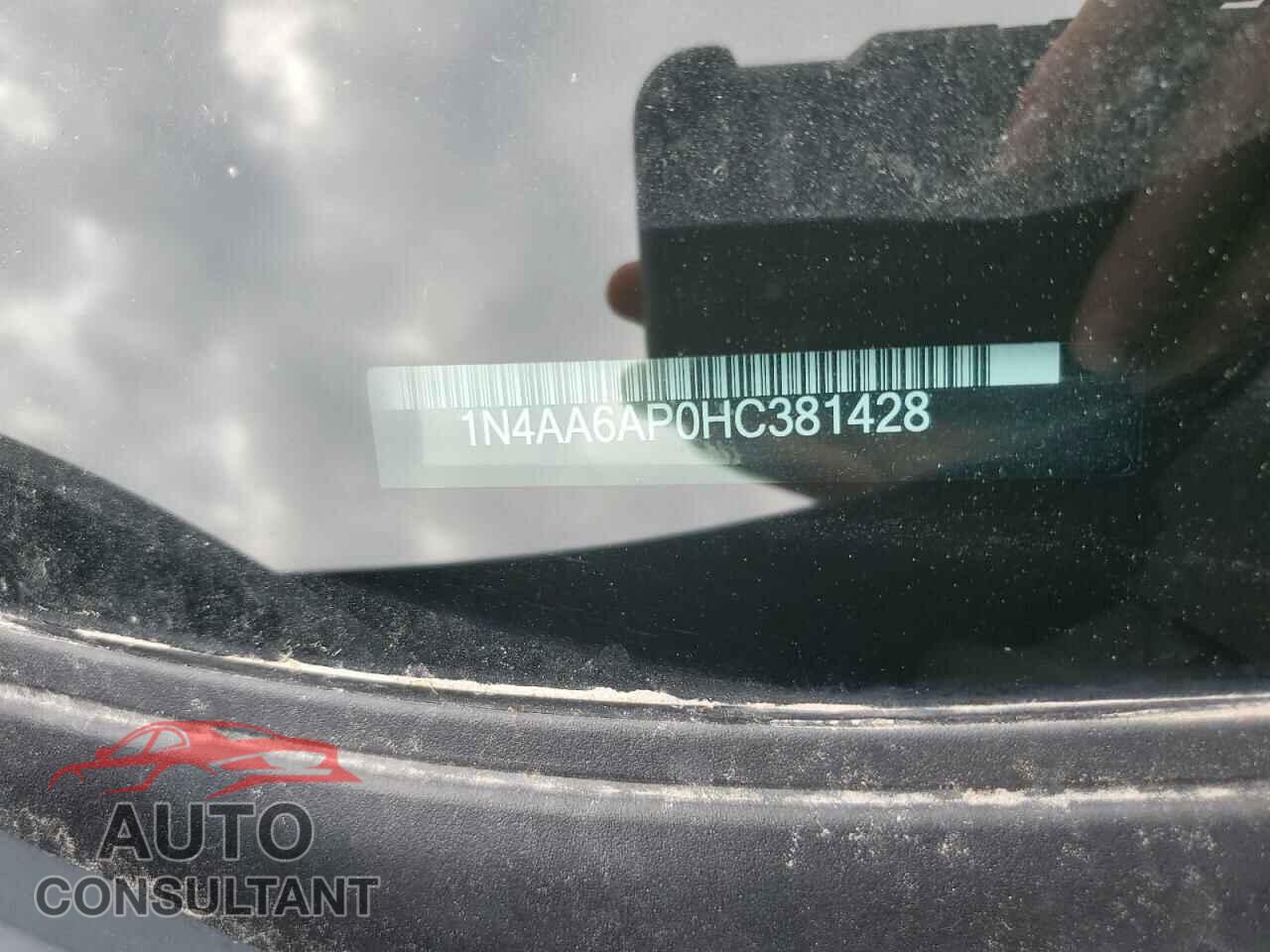 NISSAN MAXIMA 2017 - 1N4AA6AP0HC381428