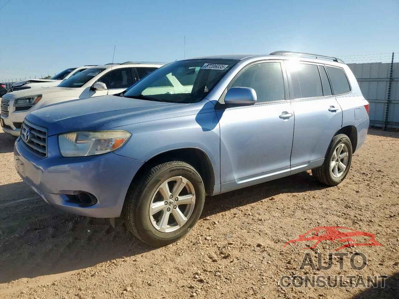 TOYOTA HIGHLANDER 2009 - JTEDA41A292001130