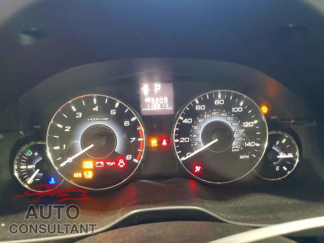 SUBARU OUTBACK 2010 - 4S4BRBKC8A3365782