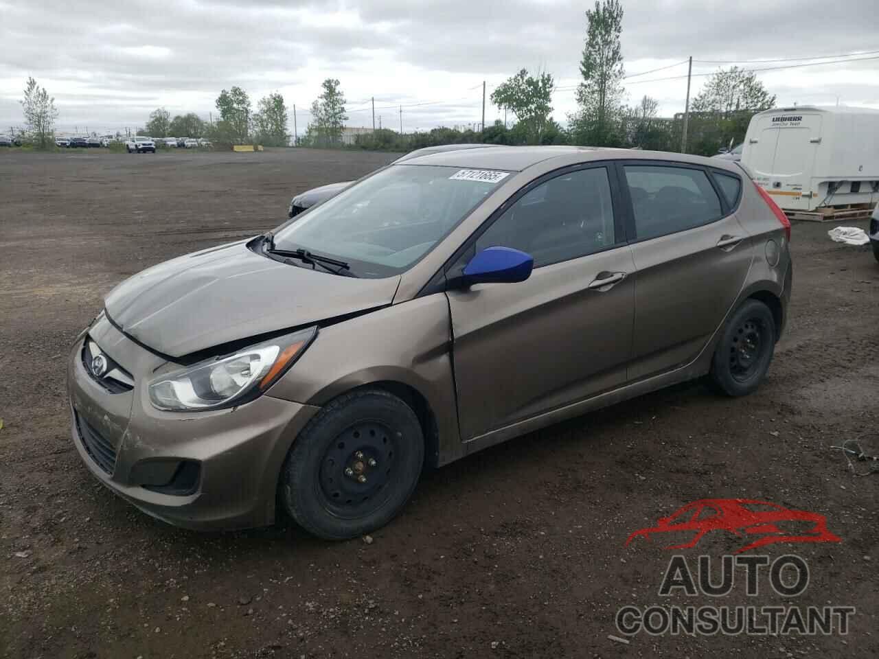 HYUNDAI ACCENT 2013 - KMHCT5AE2DU112630
