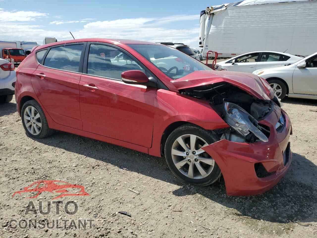 HYUNDAI ACCENT 2013 - KMHCU5AE7DU085888