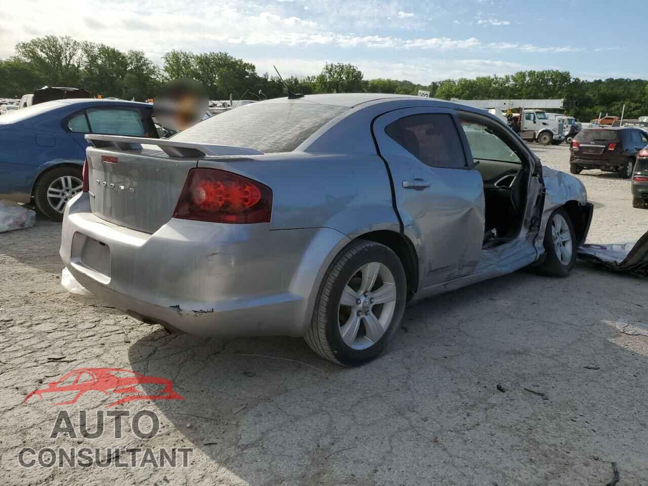 DODGE AVENGER 2013 - 1C3CDZAB1DN707580