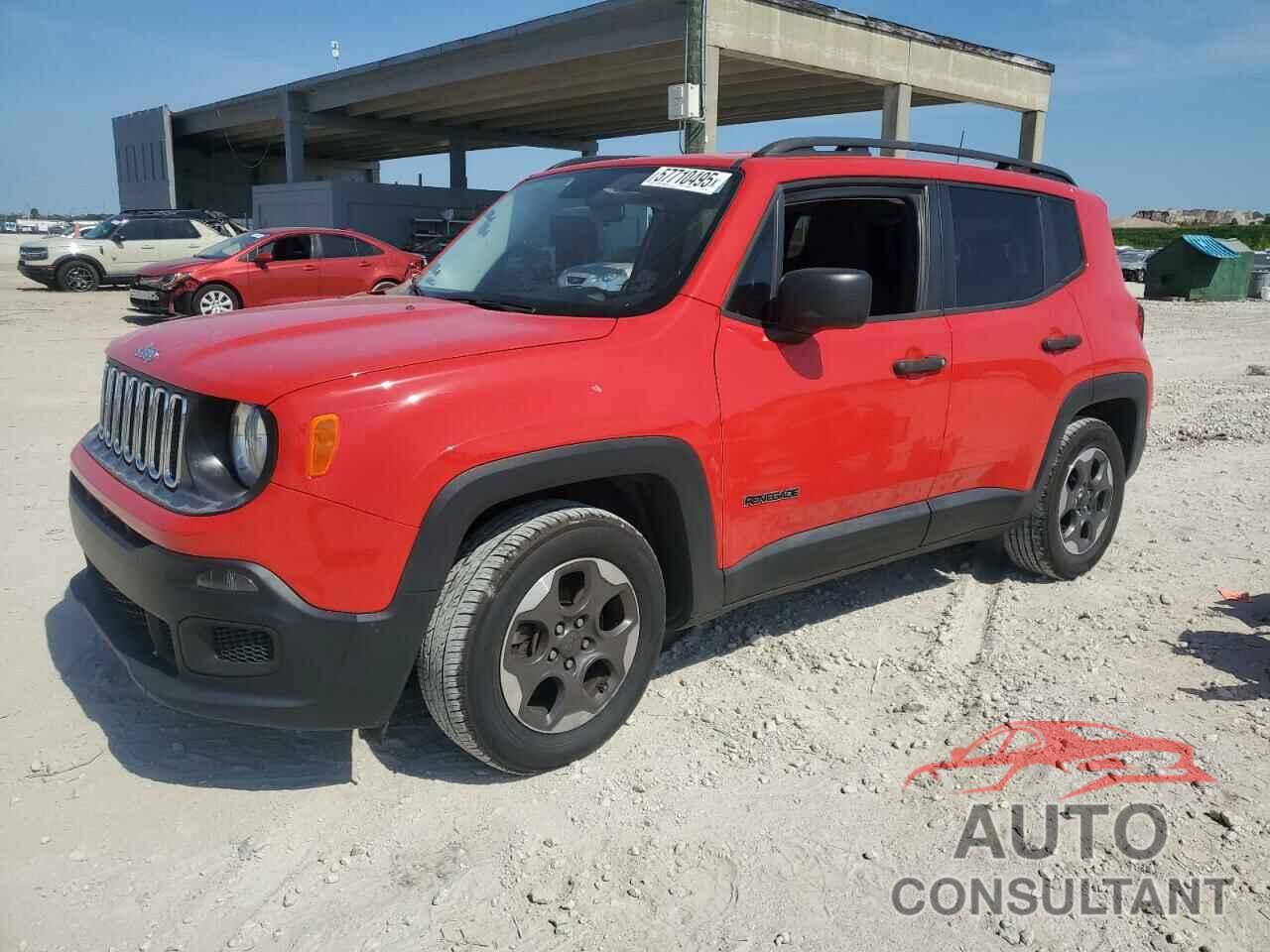 JEEP RENEGADE 2017 - ZACCJAAB0HPF67394