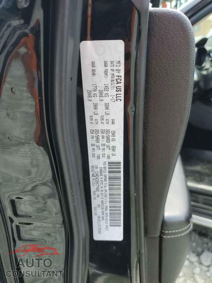 DODGE DURANGO 2017 - 1C4RDHEG5HC774691