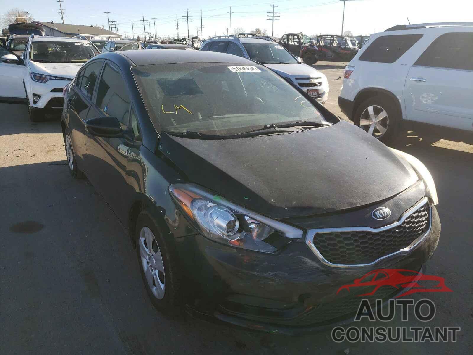 KIA FORTE 2016 - KNAFK4A63G5545232