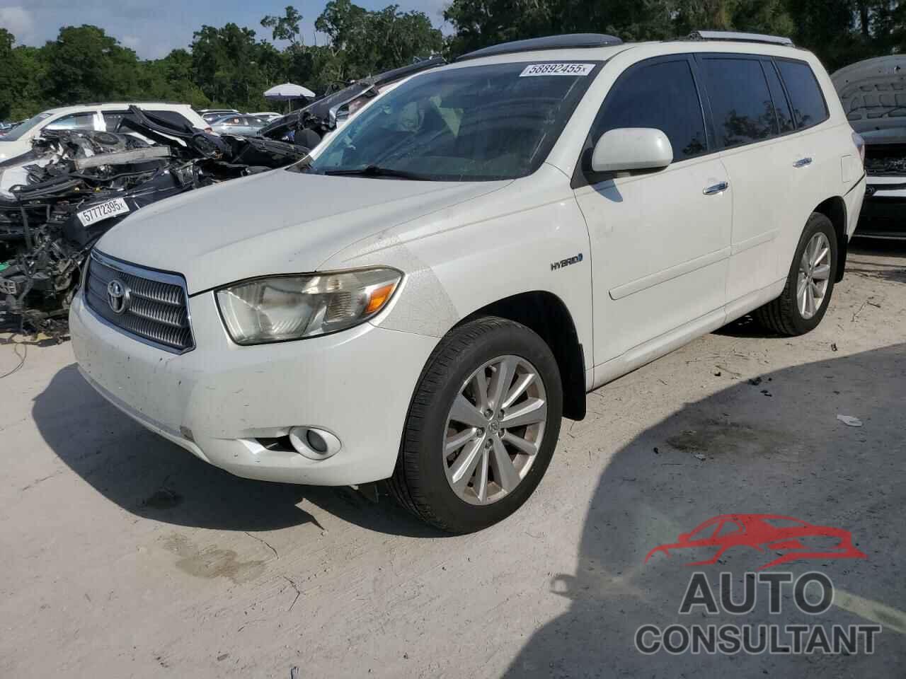 TOYOTA HIGHLANDER 2009 - JTEEW44A592035757