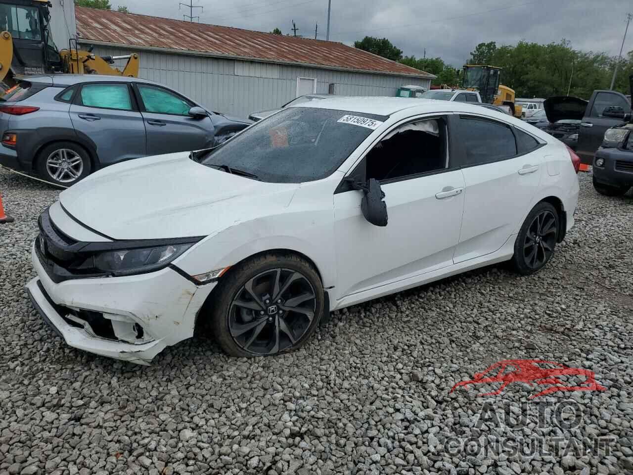 HONDA CIVIC 2020 - 2HGFC2E8XLH546401
