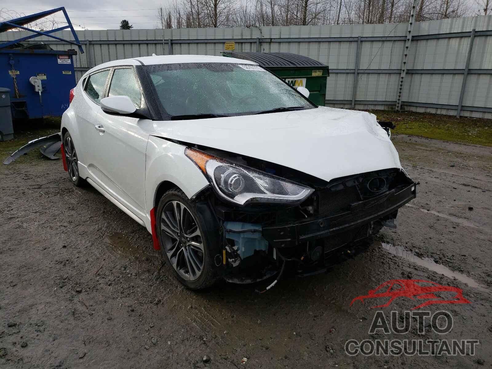 HYUNDAI VELOSTER 2016 - KMHTC6AEXGU293583