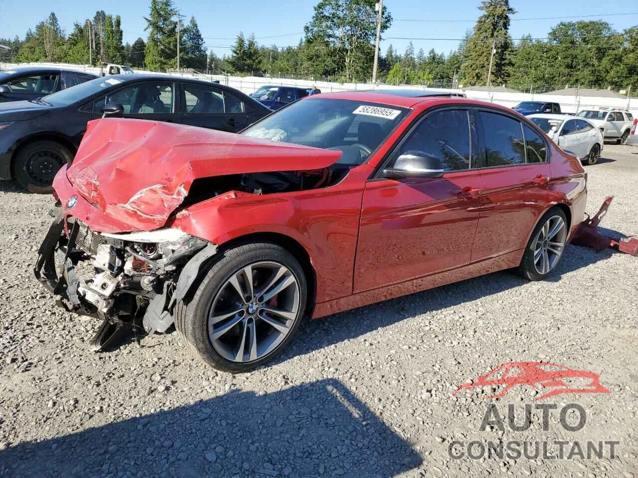 BMW 3 SERIES 2012 - WBA3A9C52CFX59740