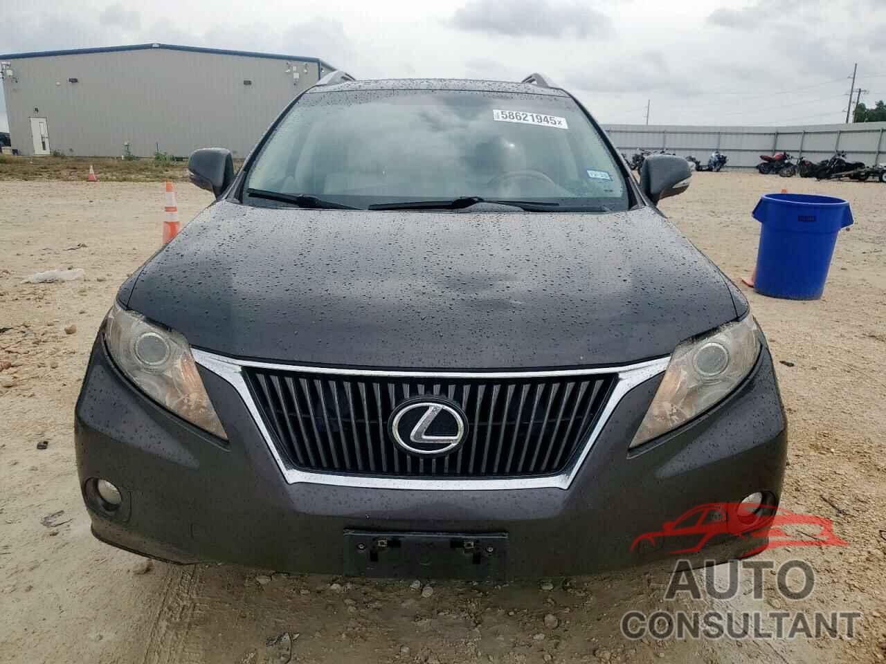 LEXUS RX350 2010 - 2T2ZK1BA2AC005121