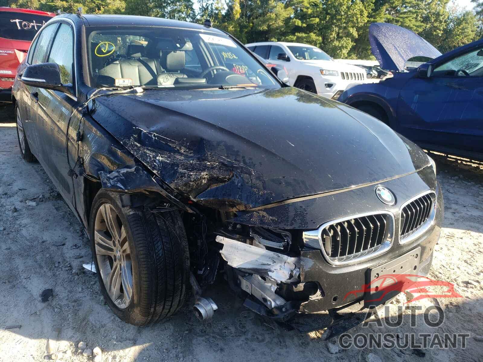 BMW 3 SERIES 2017 - WBA8D9G37HNU64927