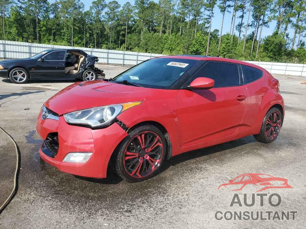 HYUNDAI VELOSTER 2013 - KMHTC6AD8DU116694