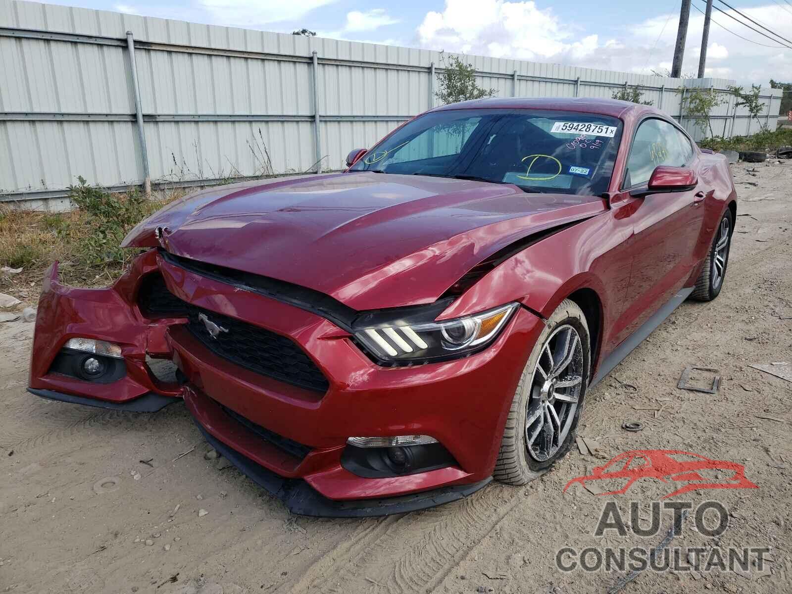 FORD MUSTANG 2017 - 1FA6P8TH0H5306190