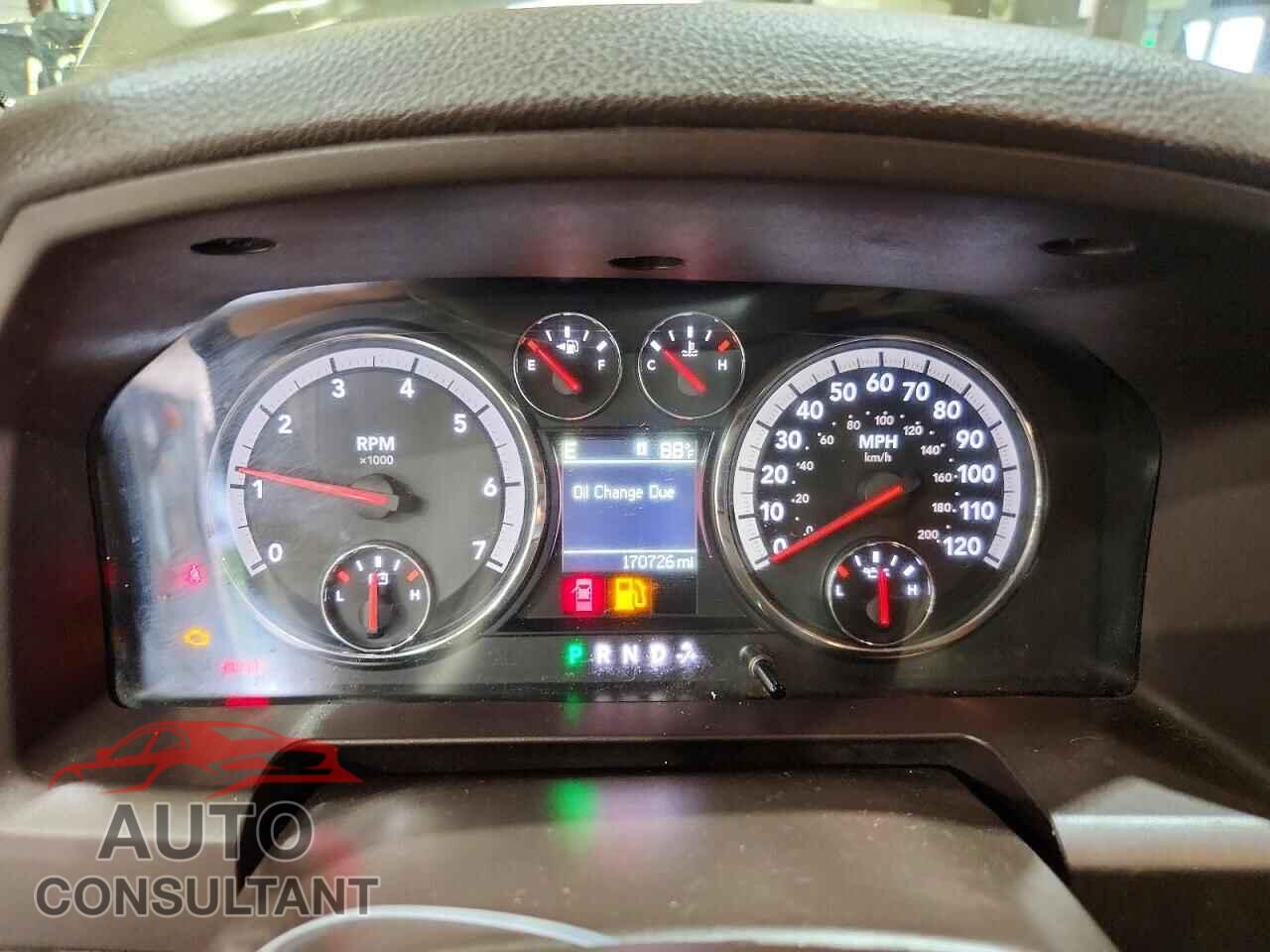 DODGE RAM 1500 2012 - 1C6RD7LT7CS201677