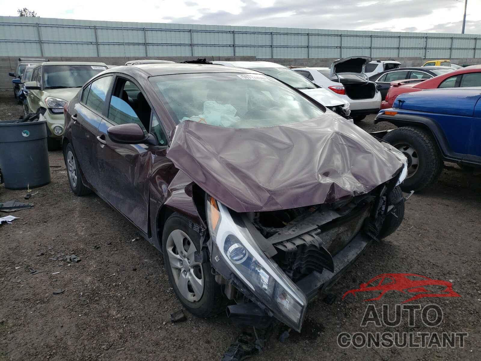 KIA FORTE 2017 - 3KPFK4A72HE010927