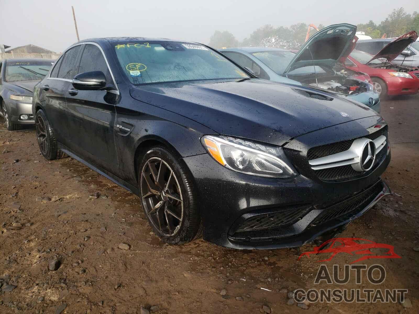 MERCEDES-BENZ C-CLASS 2017 - 55SWF8GB5HU209115
