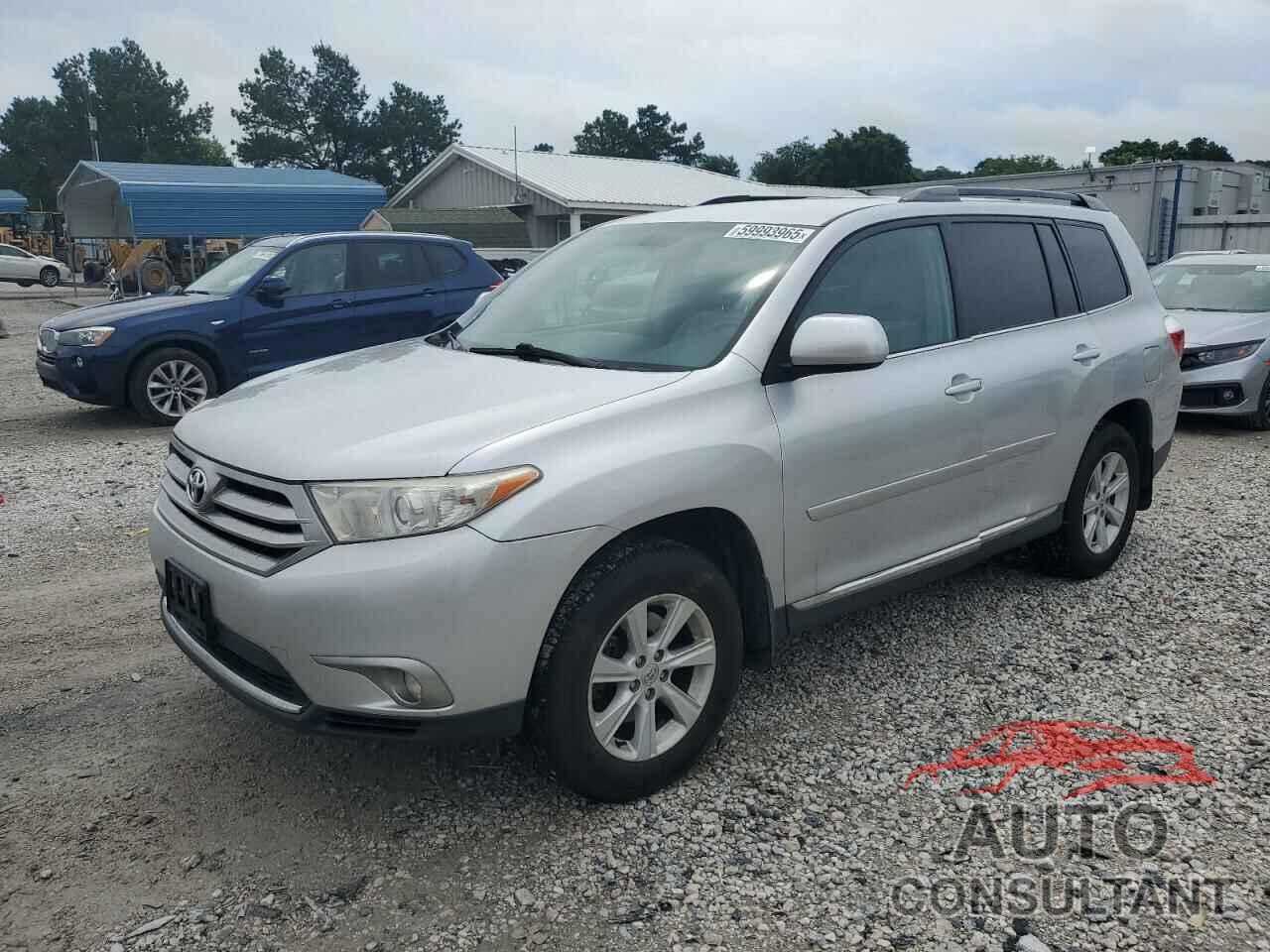 TOYOTA HIGHLANDER 2012 - 5TDBK3EH3CS126213