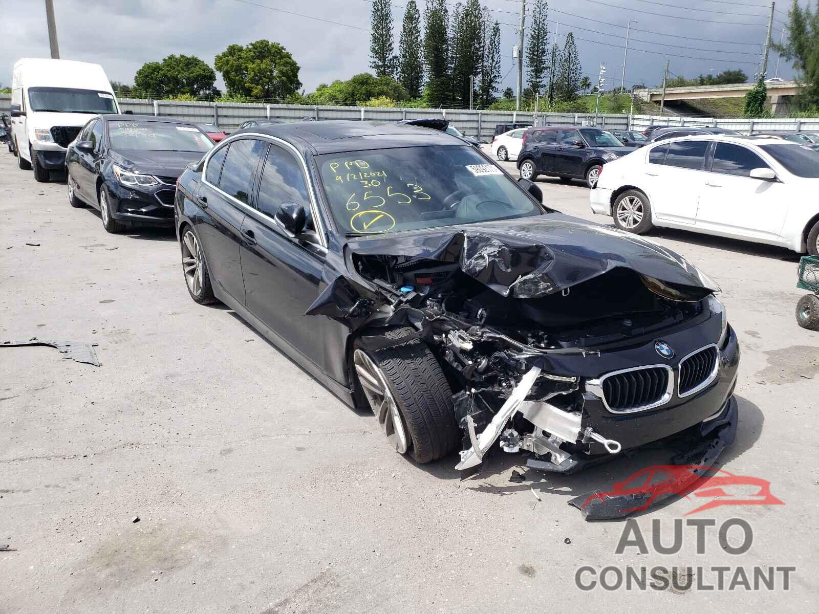 BMW 3 SERIES 2018 - WBA8B9G52JNU96553