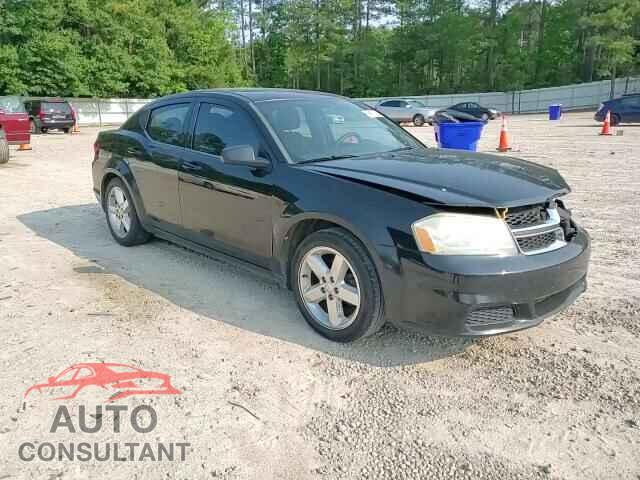 DODGE AVENGER 2013 - 1C3CDZAB4DN667012