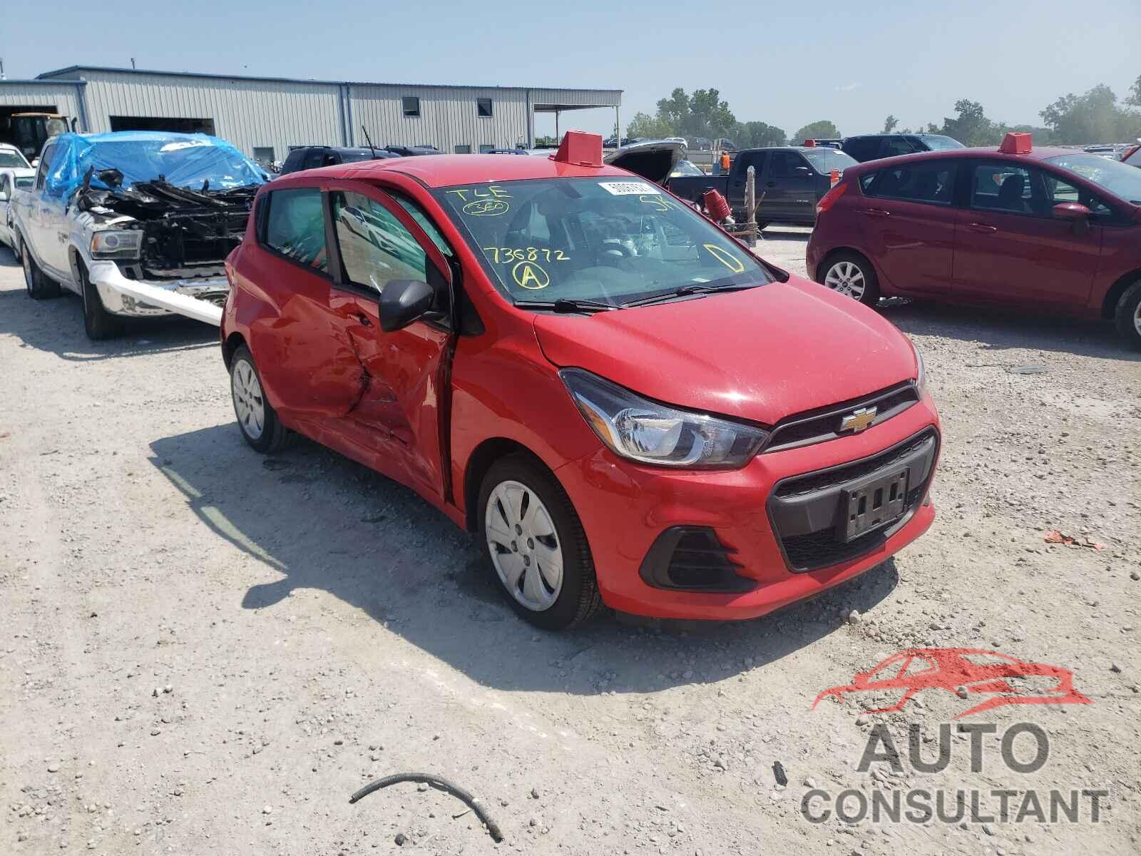 CHEVROLET SPARK 2017 - KL8CA6SA1HC736872