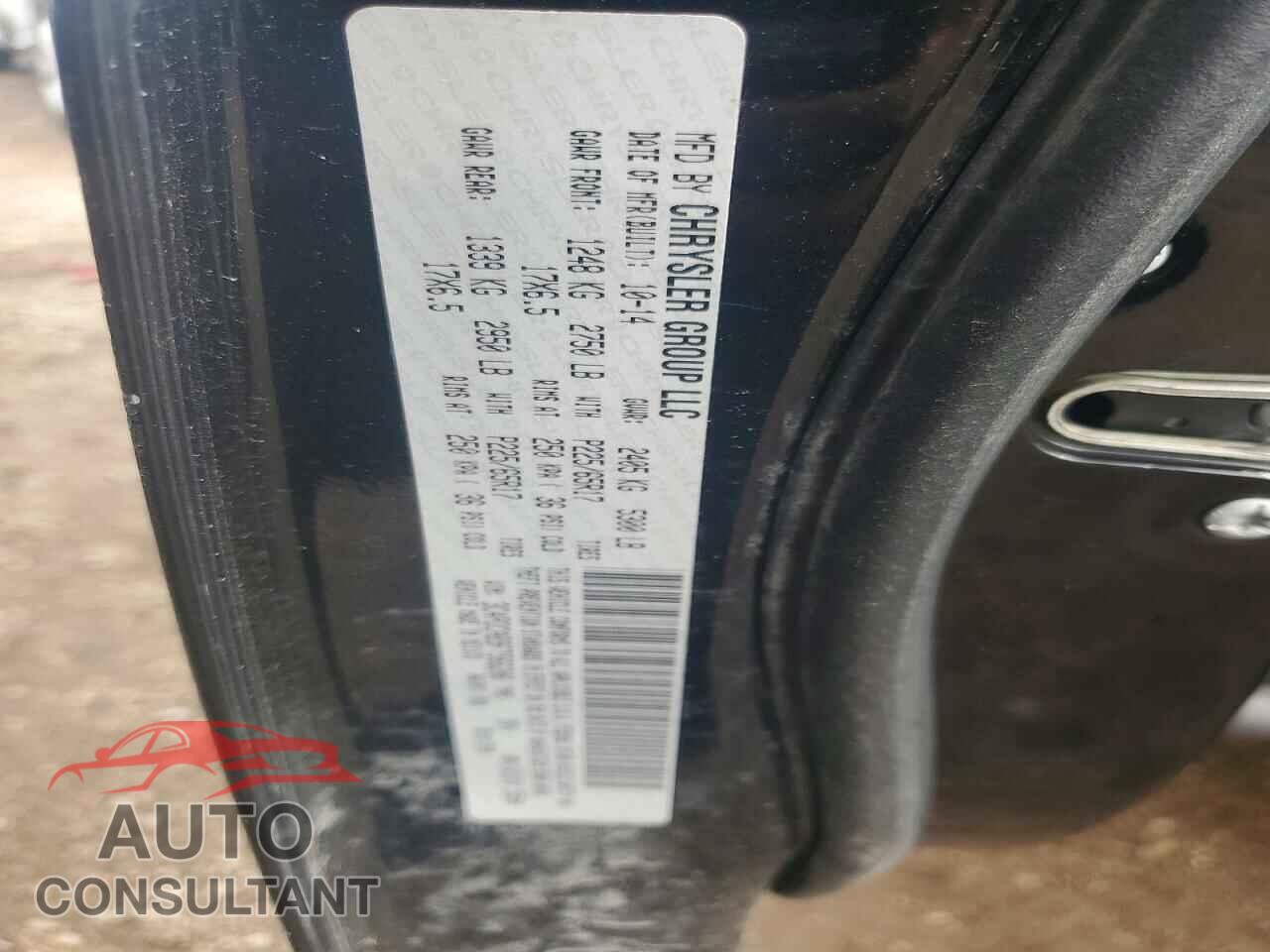 DODGE JOURNEY 2015 - 3C4PDCAB9FT566206