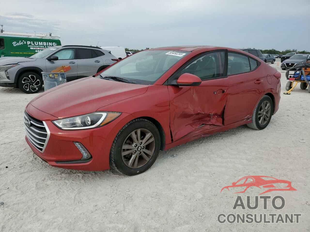 HYUNDAI ELANTRA 2018 - 5NPD84LF8JH360008