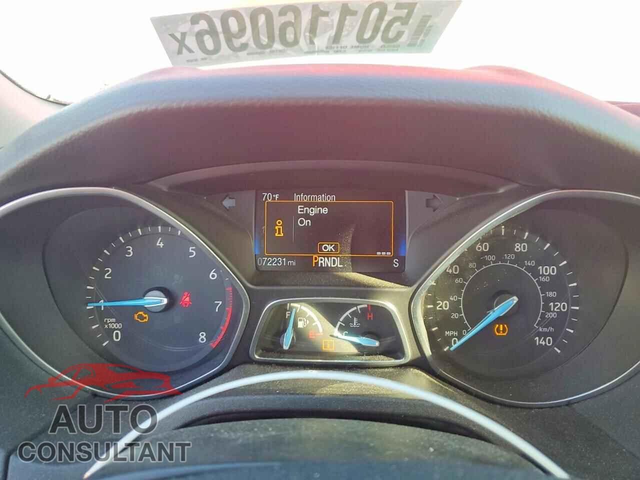 FORD FOCUS 2017 - 1FADP3F23HL201978