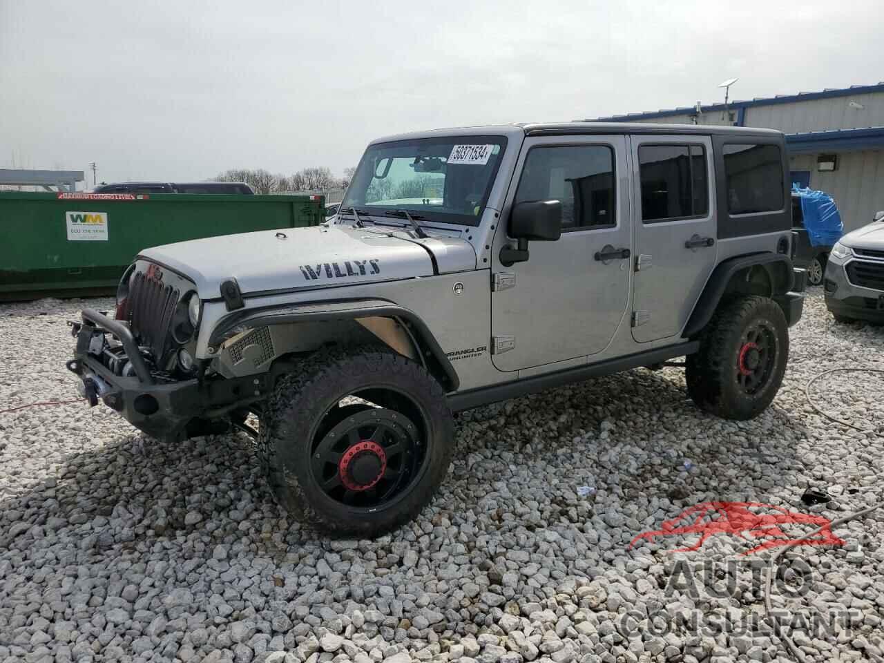 JEEP WRANGLER 2017 - 1C4BJWDG4HL625138