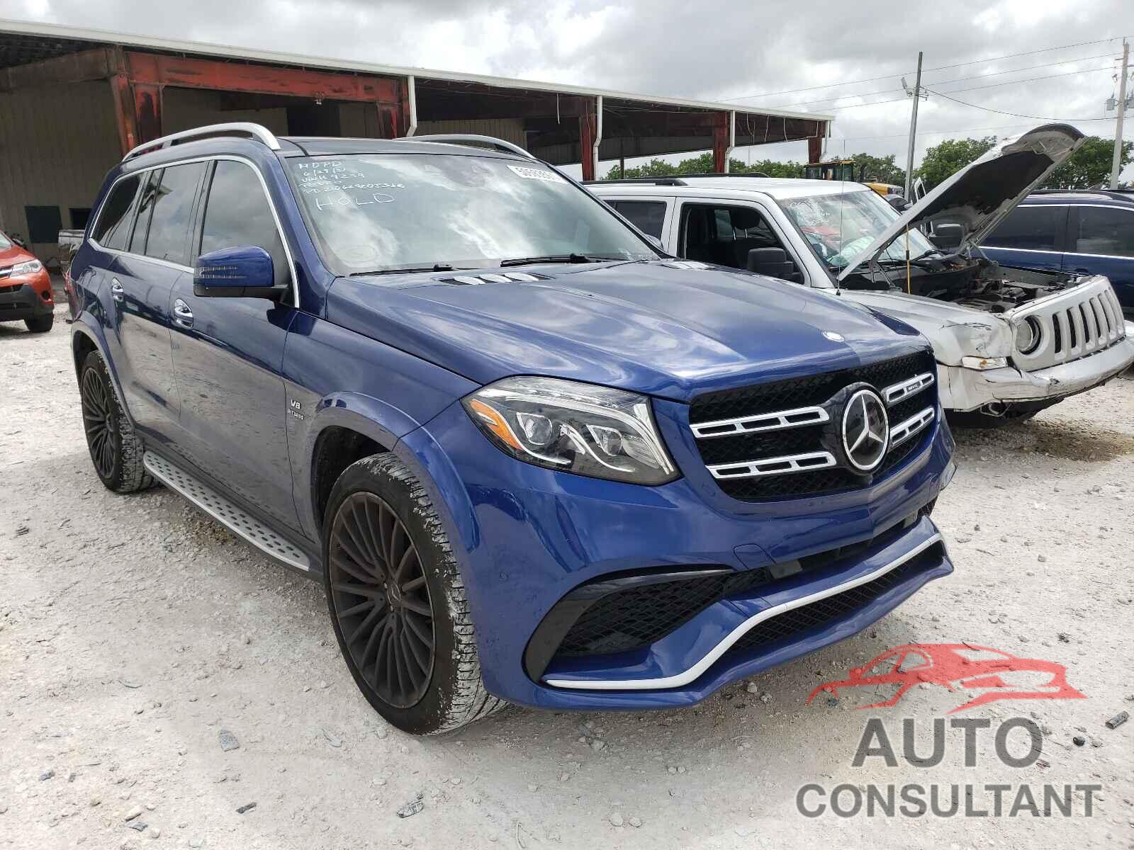 MERCEDES-BENZ GLS-CLASS 2017 - 4JGDF7FE4HA879239