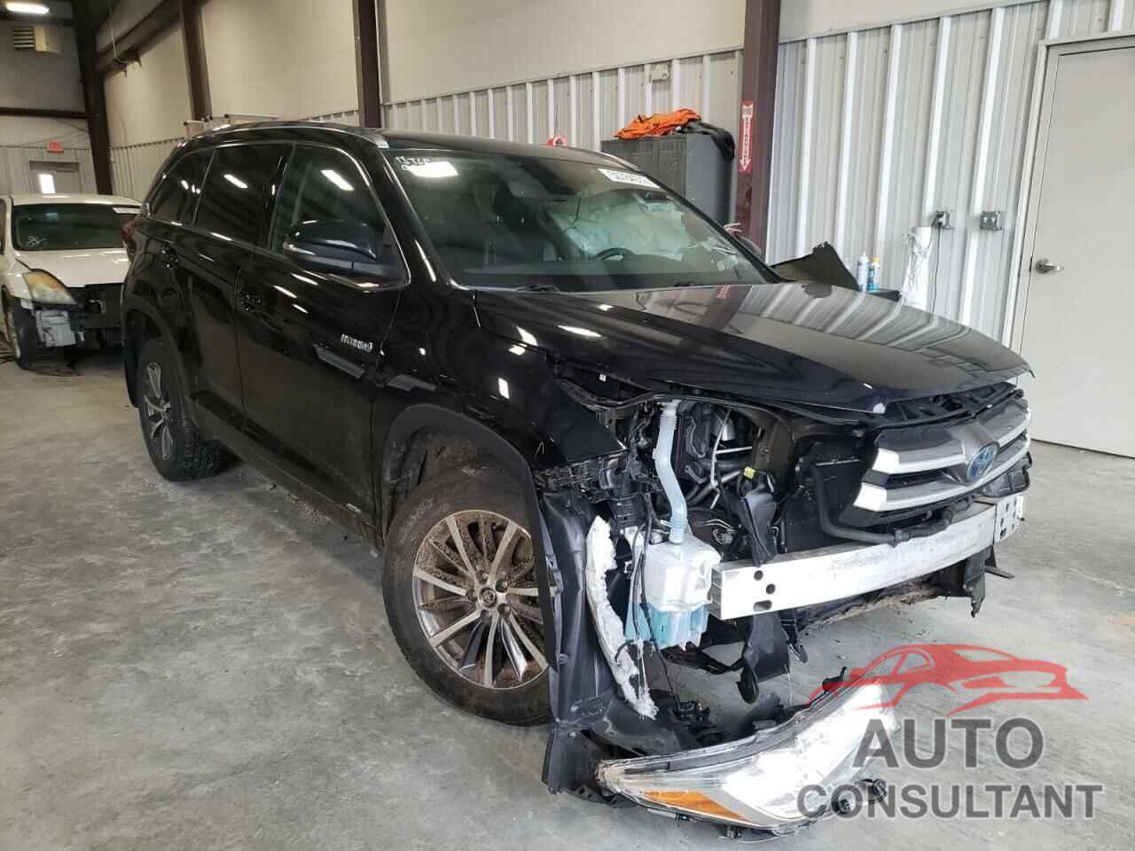 TOYOTA HIGHLANDER 2017 - 5TDJGRFH9HS027370