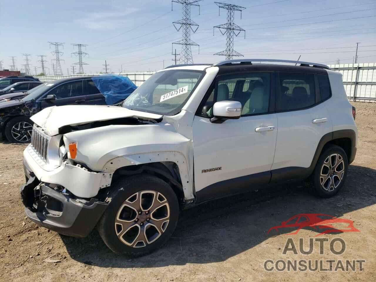 JEEP RENEGADE 2017 - ZACCJBDB4HPE76324