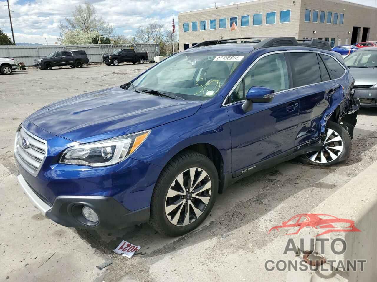 SUBARU OUTBACK 2016 - 4S4BSBNC6G3304990