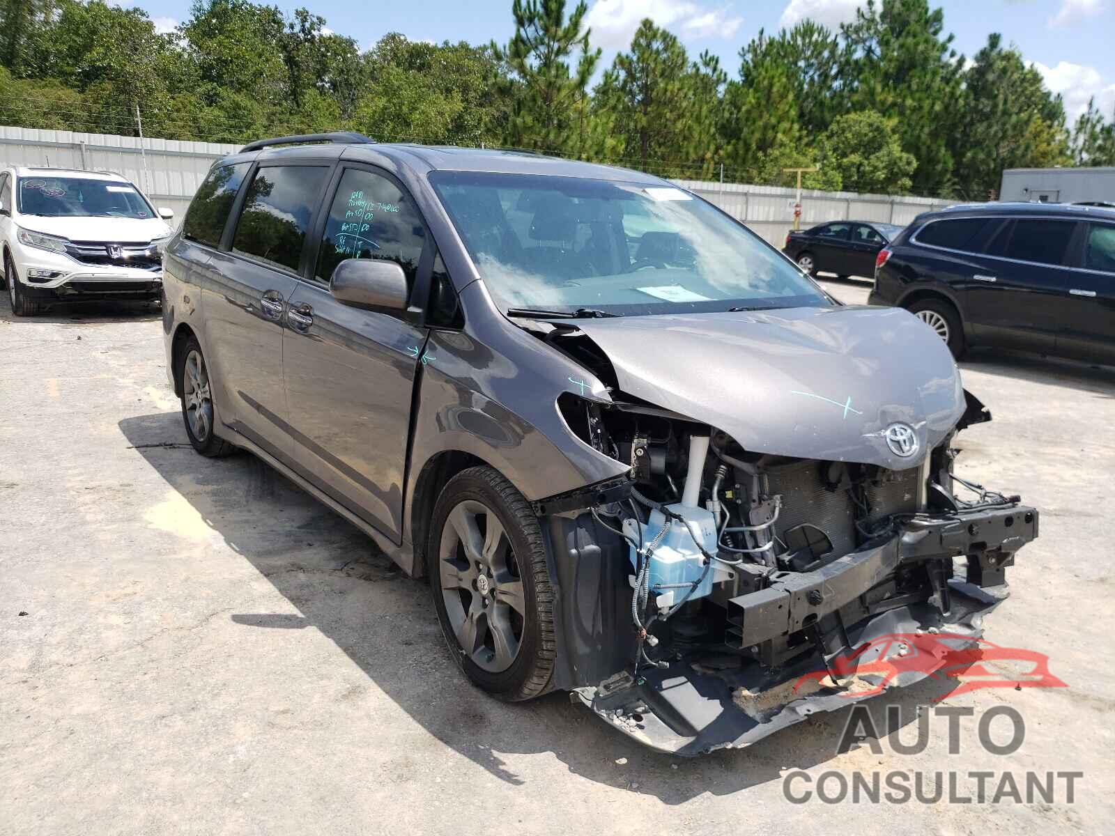 TOYOTA SIENNA 2016 - 5TDXK3DC9GS762541