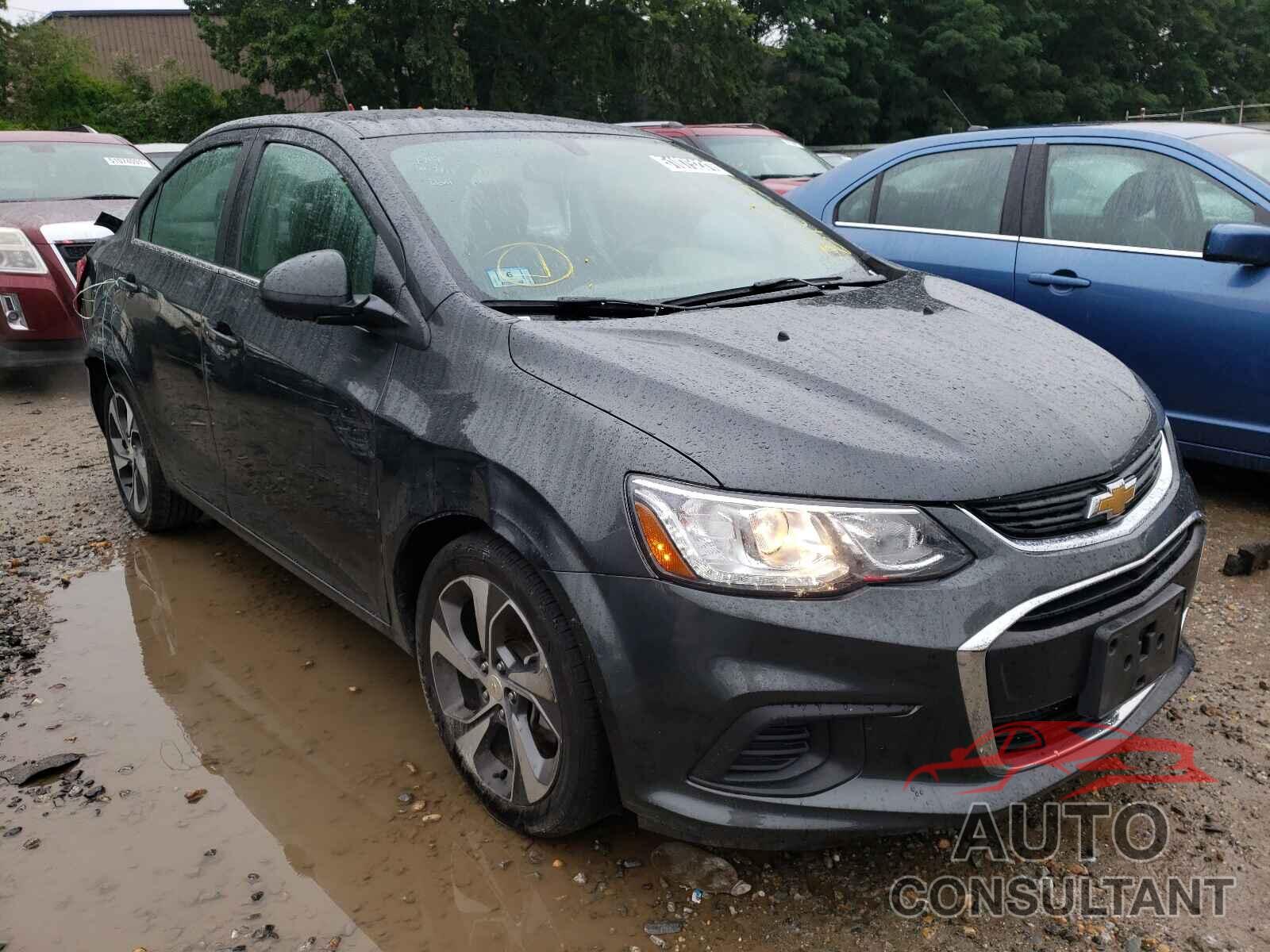 CHEVROLET SONIC 2020 - 1G1JF5SB3L4118581