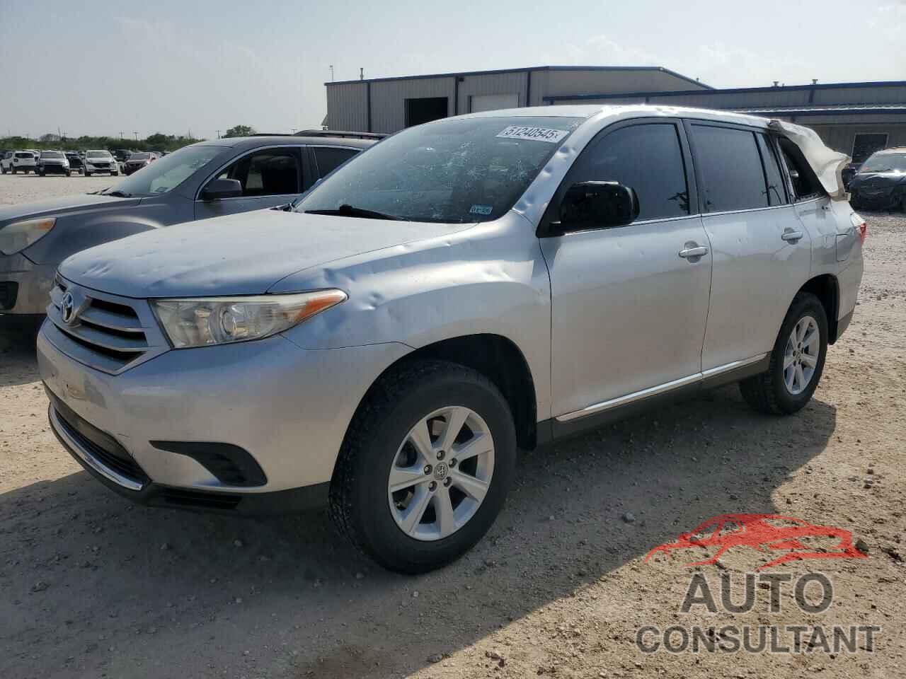 TOYOTA HIGHLANDER 2013 - 5TDZA3EH7DS034217