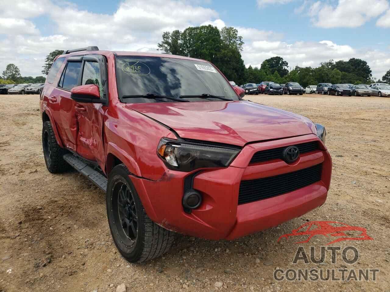 TOYOTA 4RUNNER 2016 - JTEZU5JR2G5125659