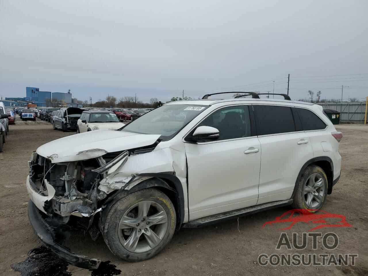 TOYOTA HIGHLANDER 2014 - 5TDDKRFH7ES021140