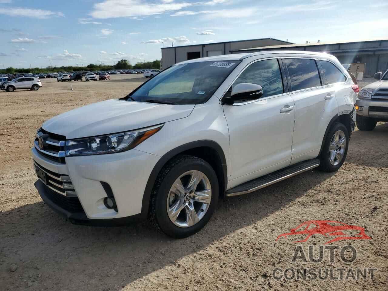 TOYOTA HIGHLANDER 2018 - 5TDYZRFH2JS267942