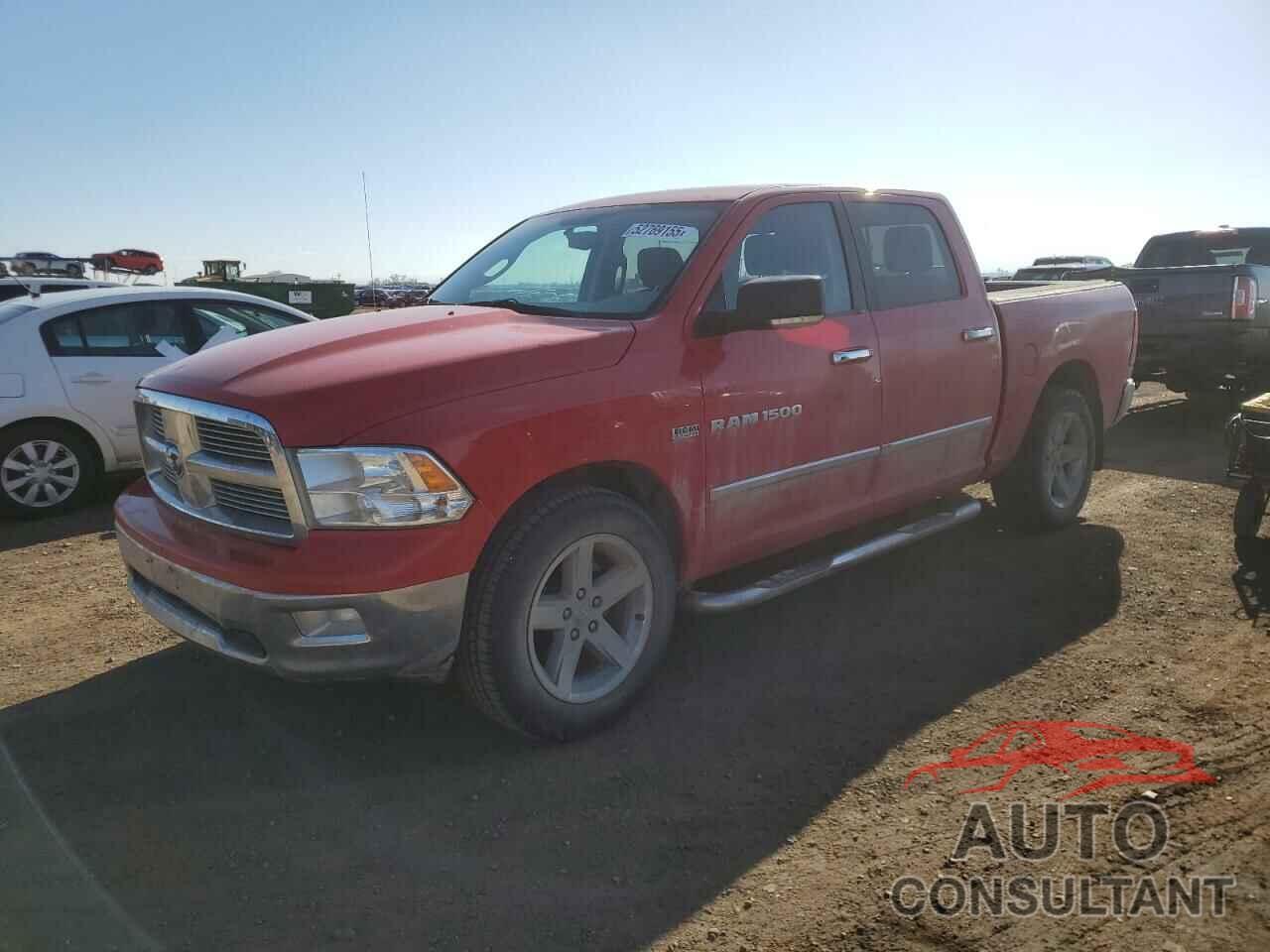 DODGE RAM 1500 2012 - 1C6RD7LT1CS267514