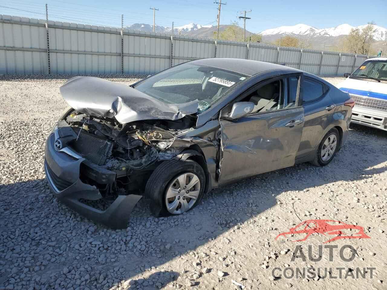 HYUNDAI ELANTRA 2016 - KMHDH4AE7GU570359
