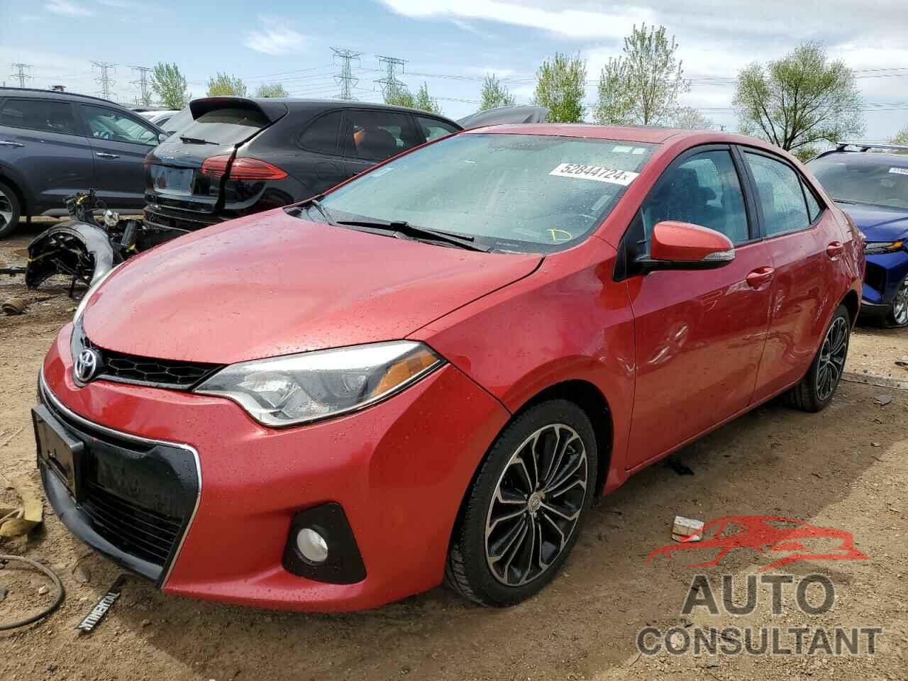TOYOTA COROLLA 2015 - 2T1BURHE9FC385221